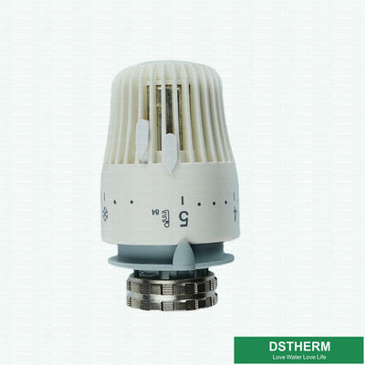Нагревая логотип радиатора головки клапана высококачественной самой лучшей термостатической подгонянный головкой клапана