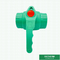 Шариковый клапан Ppr подгонял подачу зеленых дизайнов шарика шарикового клапана Ppr ручки пластиковых латунных сильных большую