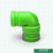 Зеленый пластиковый размер 20-160mm трубы водопровода для локтя промышленного транспорта жидкостей равного