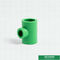Бросая цвет штуцеров трубы Ppr зеленый, утверждение Ppr Ce Iso9001 уменьшая тройник