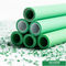 Усиленная смесь стеклоткани PPR пускает зеленый цвет по трубам с горячим плавя соединением
