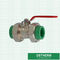 Более тяжелый тип управление воды шарикового клапана PPR PN25 соединения двойника сильное качественное