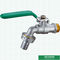 Покрытый никелем кран Bibcock клапана водопроводного крана латунный, латунный Faucet подгонял дизайны логотипа