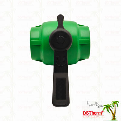 Полнопроходной шаровой кран PPR с латунным картриджем для труб PPR 20-63 мм, настраиваемый