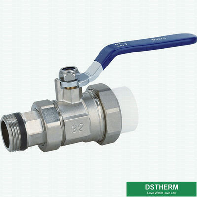 Шариковый клапан соединения управлением латунный PPR воды OEM одиночный