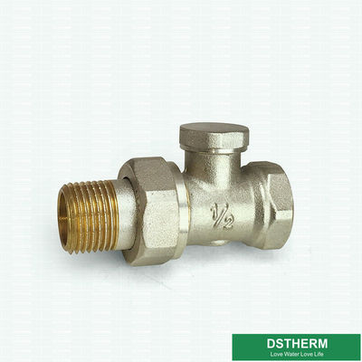Тип термостатический латунный клапан ISO прямой радиатора