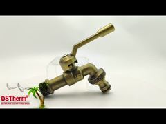 Бронзовый сверхпрочный классический алюминиевый кран с ручкой, клапан, водопроводный кран, излив