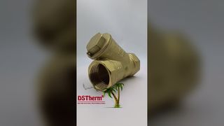Латунный Y-образный фильтрующий клапан