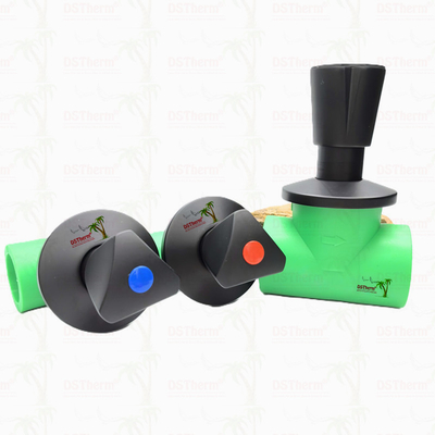 Ppr чернопокрытый стоп-клапан с треугольной ручкой BlackFlow Precision Valve Electrophoretic Black Coating