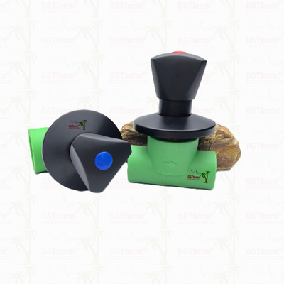 Ppr чернопокрытый стоп-клапан с треугольной ручкой BlackFlow Precision Valve Electrophoretic Black Coating