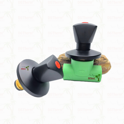 Ppr чернопокрытый стоп-клапан с треугольной ручкой BlackFlow Precision Valve Electrophoretic Black Coating