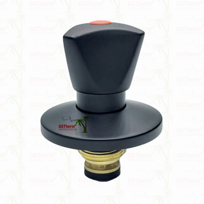 Ppr чернопокрытый стоп-клапан с треугольной ручкой BlackFlow Precision Valve Electrophoretic Black Coating