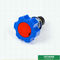 Ручка ABS Ppr голубого цвета пластиковая для частей клапана стопа верхних с латунными патронами